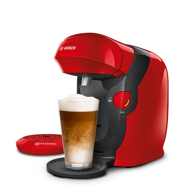 Style rot - Kaffeemaschine