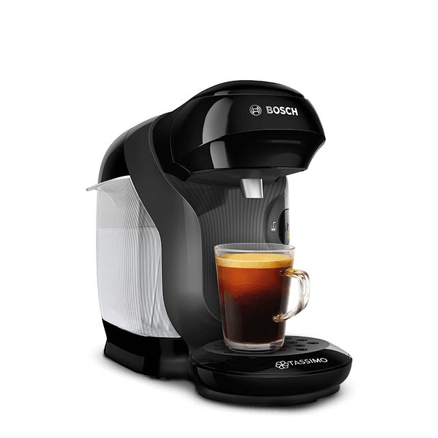 Cafetera Tassimo by Bosch Joy Pod - bebida negra y ajuste automático  7426823490386 