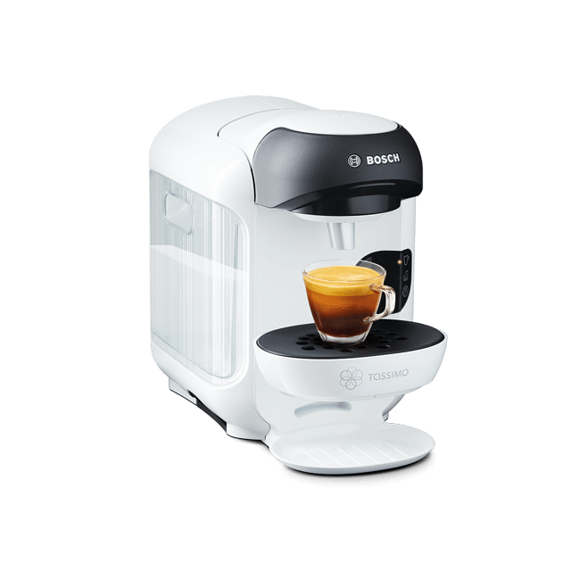 Vivy white coffee machine