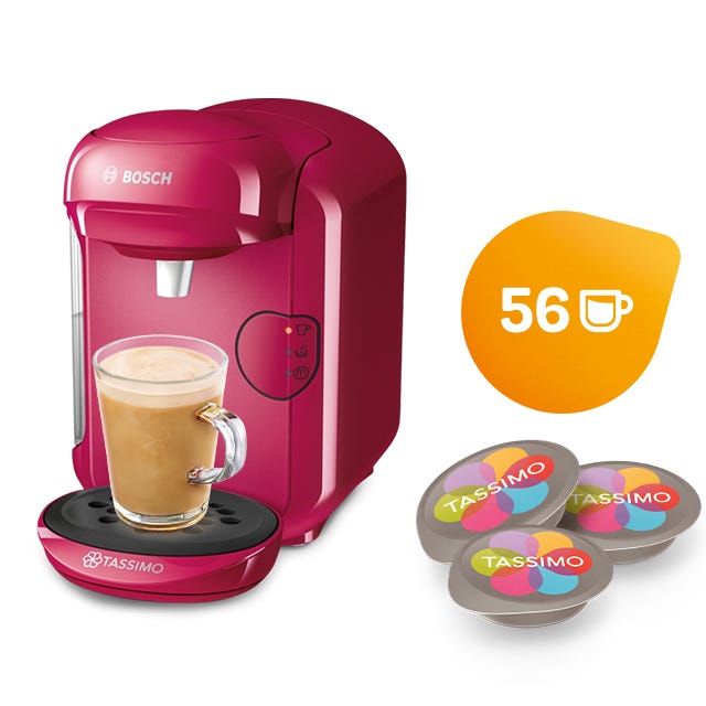 TASSIMO Marcilla Café Largo pods, Coffee for 16 cups