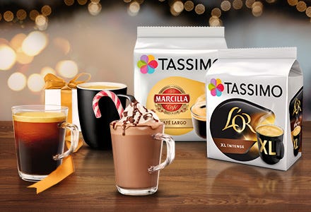 Christmas drinks Tassimo