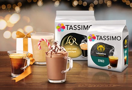 Christmas drinks TASSIMO