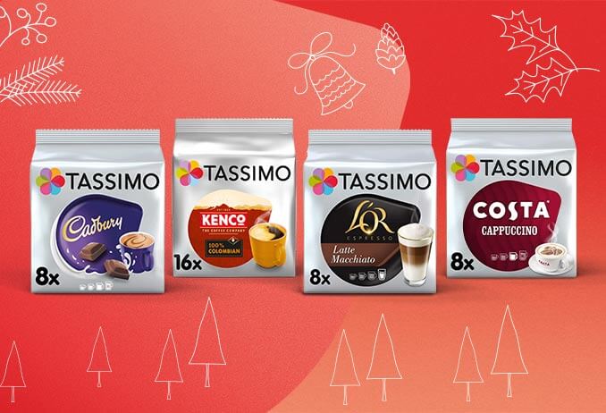 Tassimo coffee pods xmax