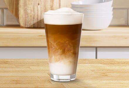 Comment préparer un latte macchiato ?