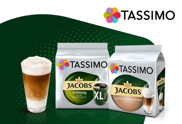 Tassimo branded Jacobs