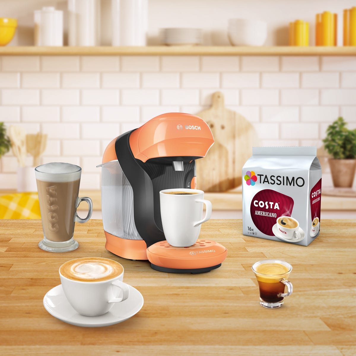 New TASSIMO Style coffee machine TASSIMO