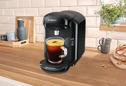 BOSCH BLACK HOT DRINKS TASSIMO MACHINE – MK Choices CIC