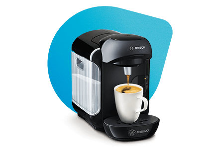 Los 3 pasos para disfrutar de tu cafetera Tassimo Happy de Bosch 