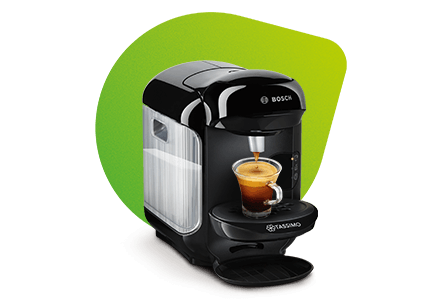 Los 3 pasos para disfrutar de tu cafetera Tassimo Happy de Bosch 