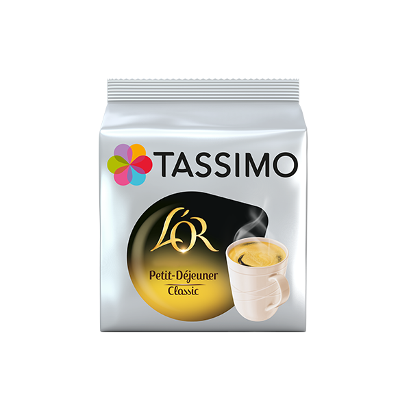 Café dosettes petit déjeuner classique L'OR TASSIMO